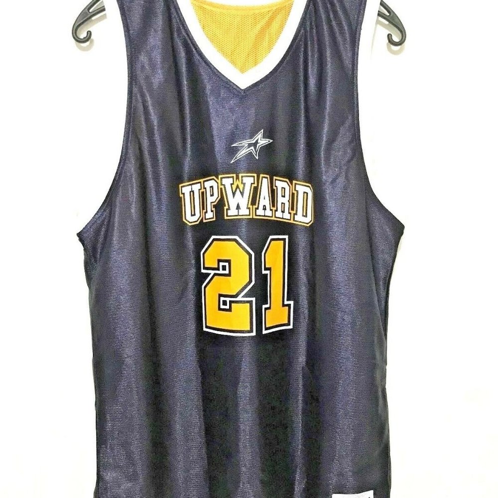 Upward Sports Reversible Basketball Jersey #21